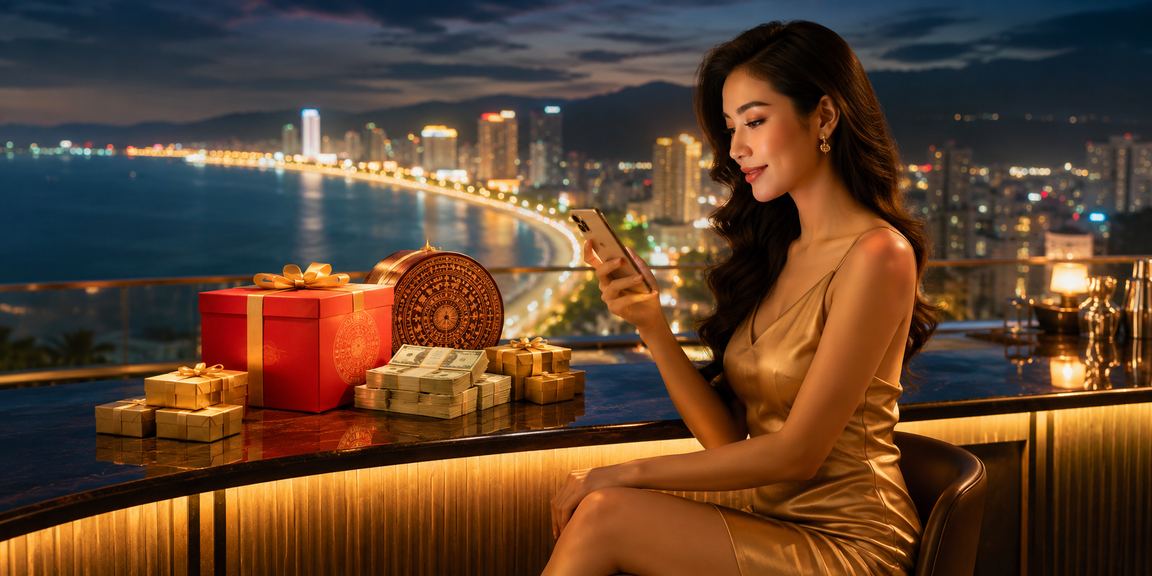Người dùng tại Quy Nhơn sử dụng điện thoại để kiểm tra tiền thưởng casino trực tuyến